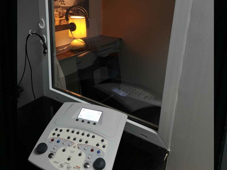 Vision Express Saint Lucia Hearing test booth