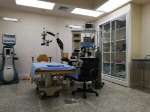 Surgery room at Vision Express